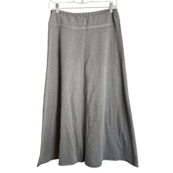 4/$25 Junee Jr A-Line Midi Skirt Teen Girl Sz 18 Heather Gray Flowy Modest - Picture 1 of 7